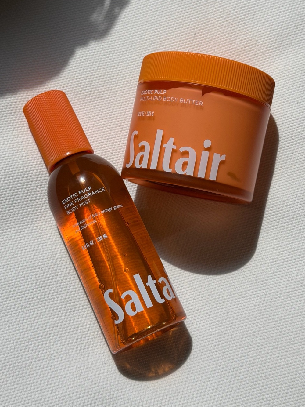 SALTAIR Exotic Pulp Orange Body Butter & Body Mist Set